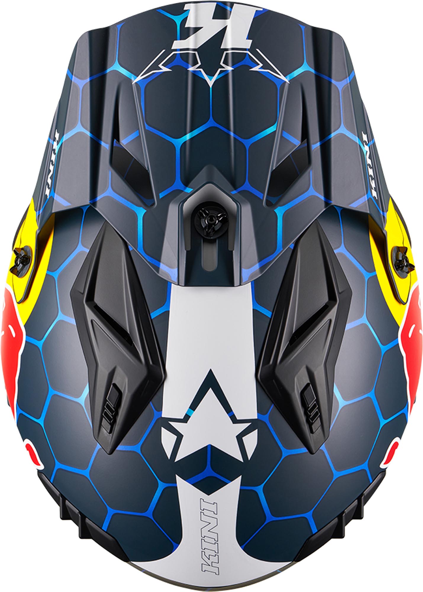 Kini Red Bull XDR 1.0 Prøvehjelm blå L Figur 4