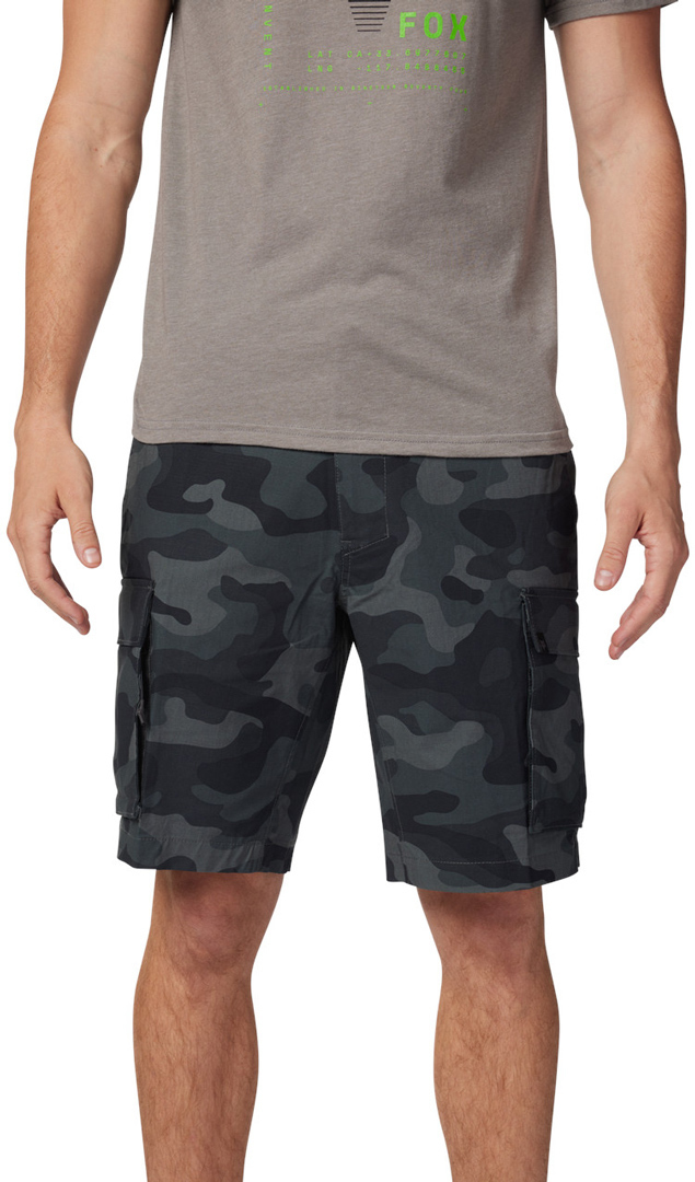 FOX Slambozo Camo Šortky Temné maskování 40 Obrázek 3