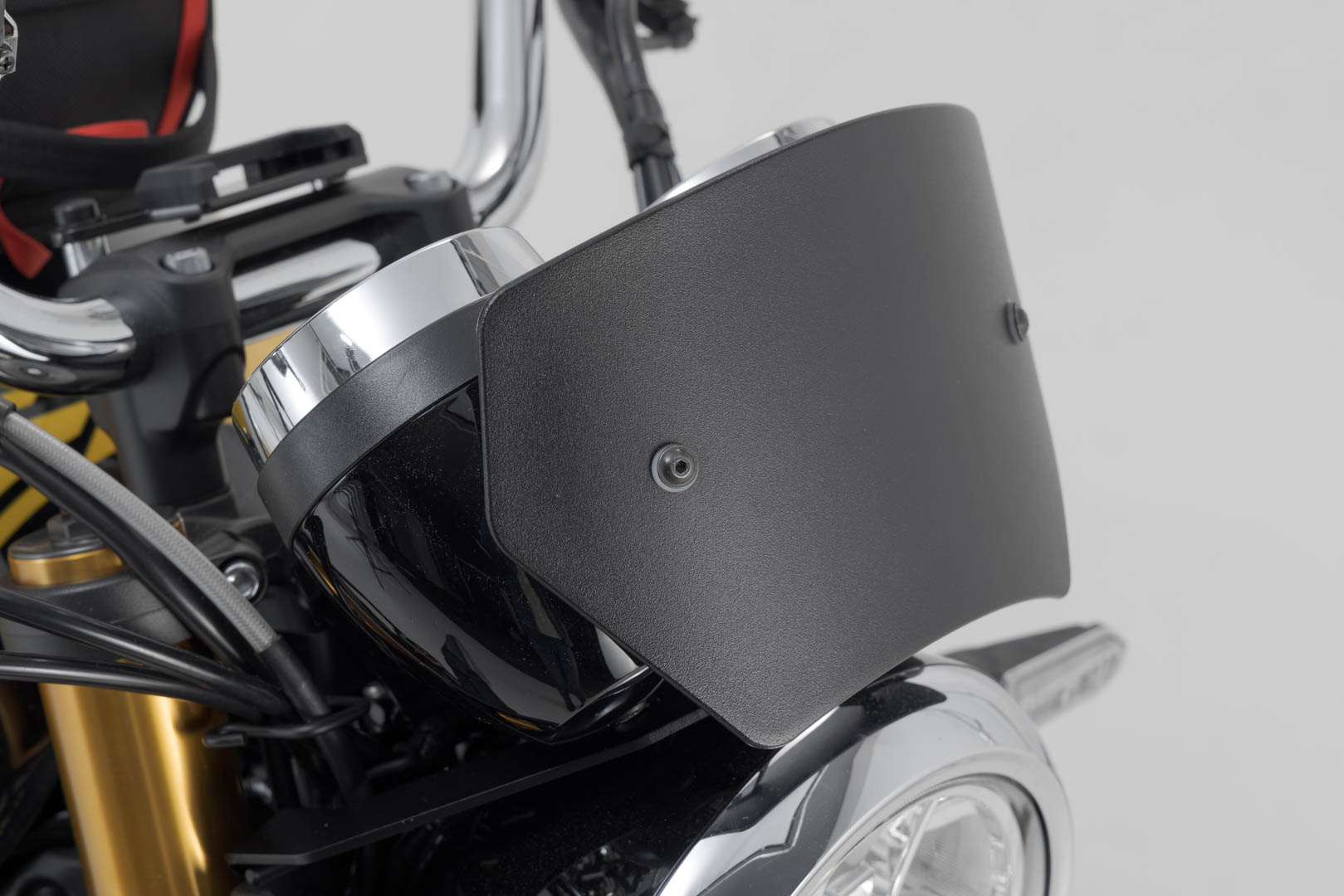 Parbrizul SW-Motech - Negru. Kawasaki Z900RS (17-) / SE (21-). Figura 4
