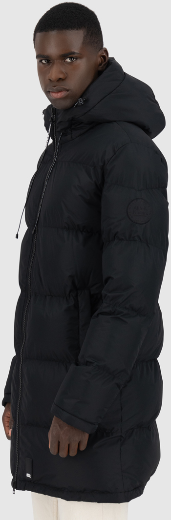 Alife And Kickin TimonAK A Parka Parka Sort M Figur 3