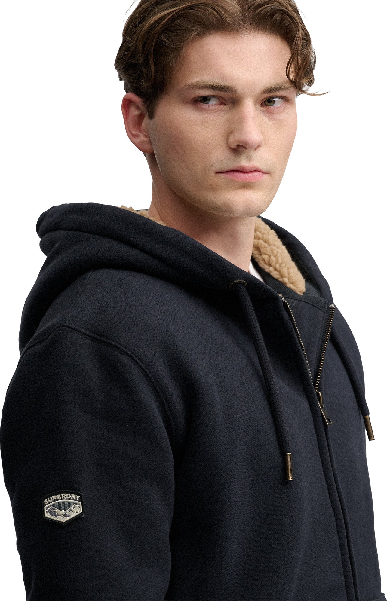 Superdry & Co Zip Pulcsis Sötétkék M 3. ábra