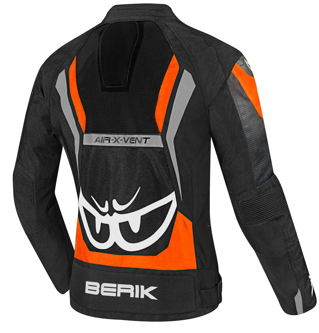 Berik Imola Air Ladies Motorcycle Textile Jacket black/white/orange 38 Figure 2