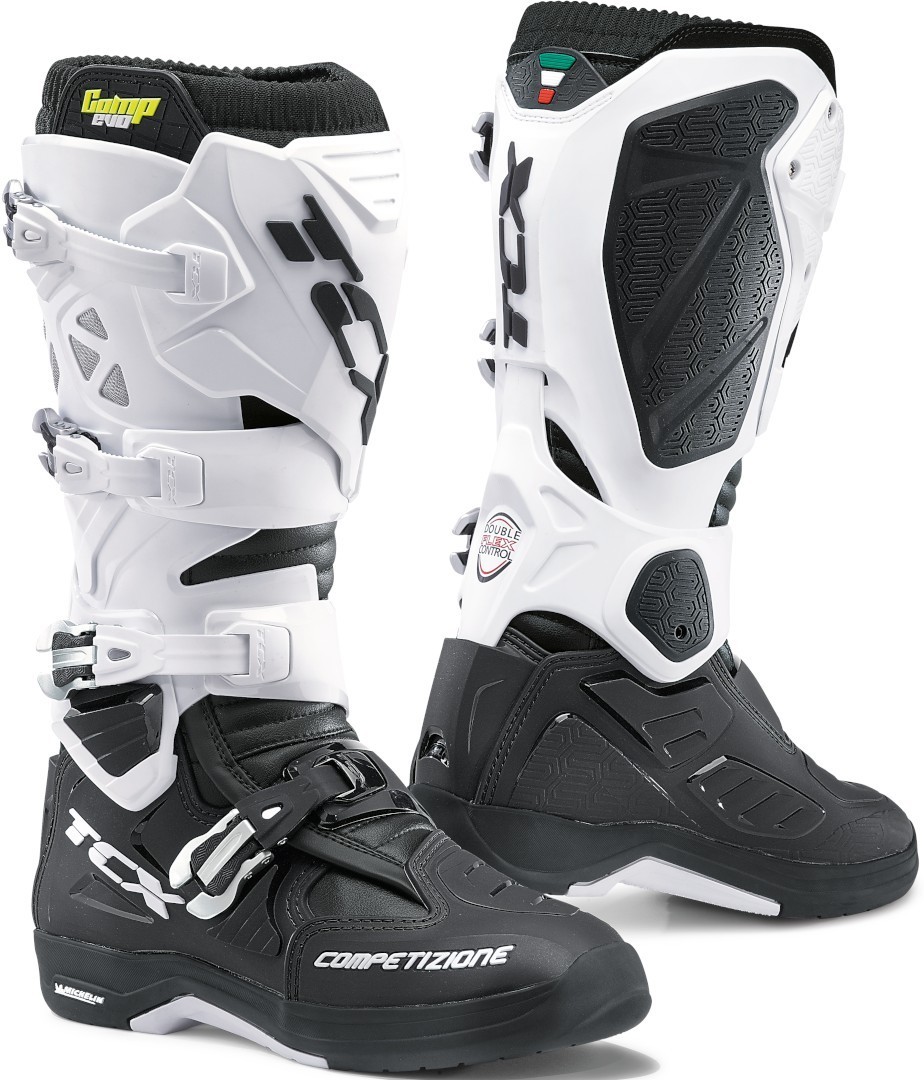 TCX Comp Evo 2 Michelin Motokrosové boty černobílá 48 Obrázek 1