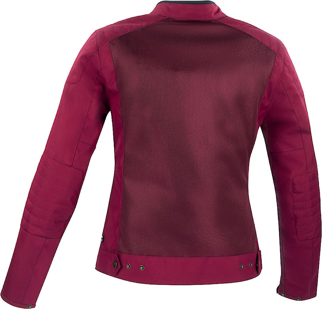 Segura Oskar Dames Motorfiets Textiel Jas Donkerrood 46 Figuur 2