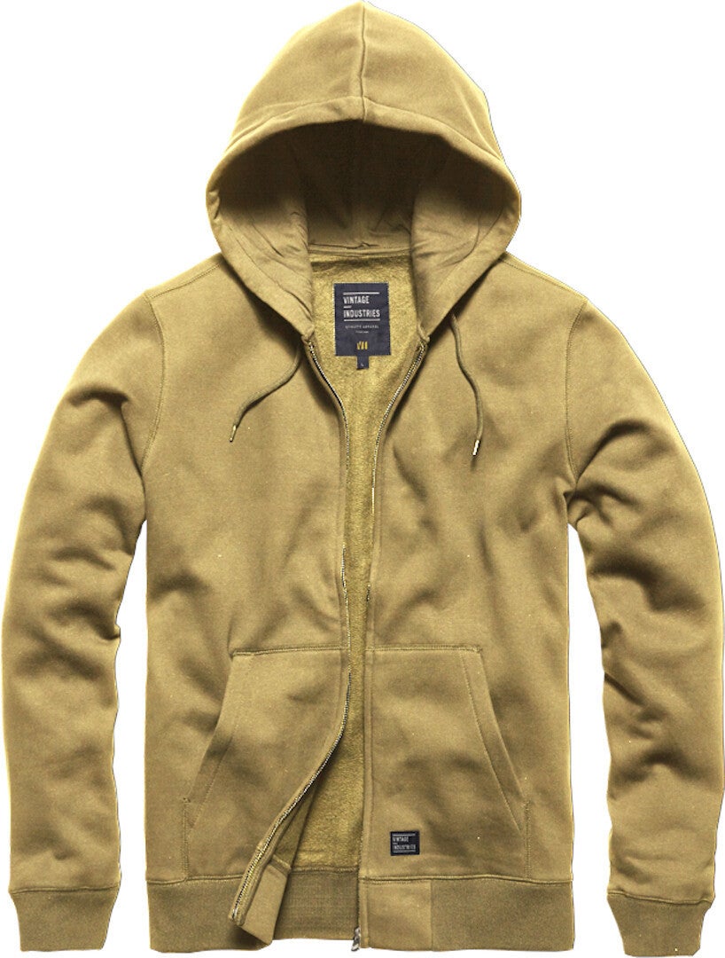 Vintage Industries Redstone Zip Pulcsis Homok S 1. ábra