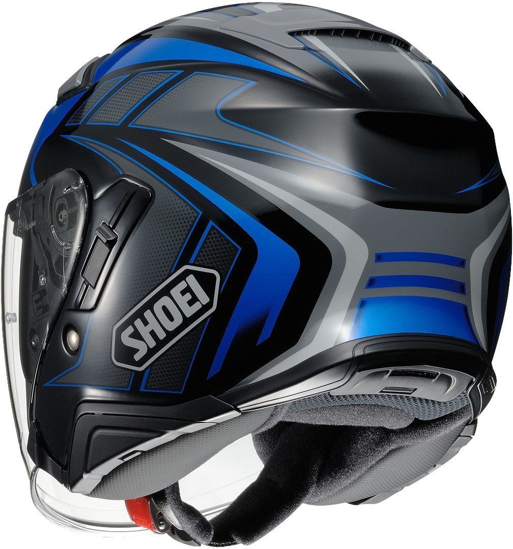 Shoei J-Cruise 2 Aglero Capacete do jato Cinza/azul M (57/58) Figura 3