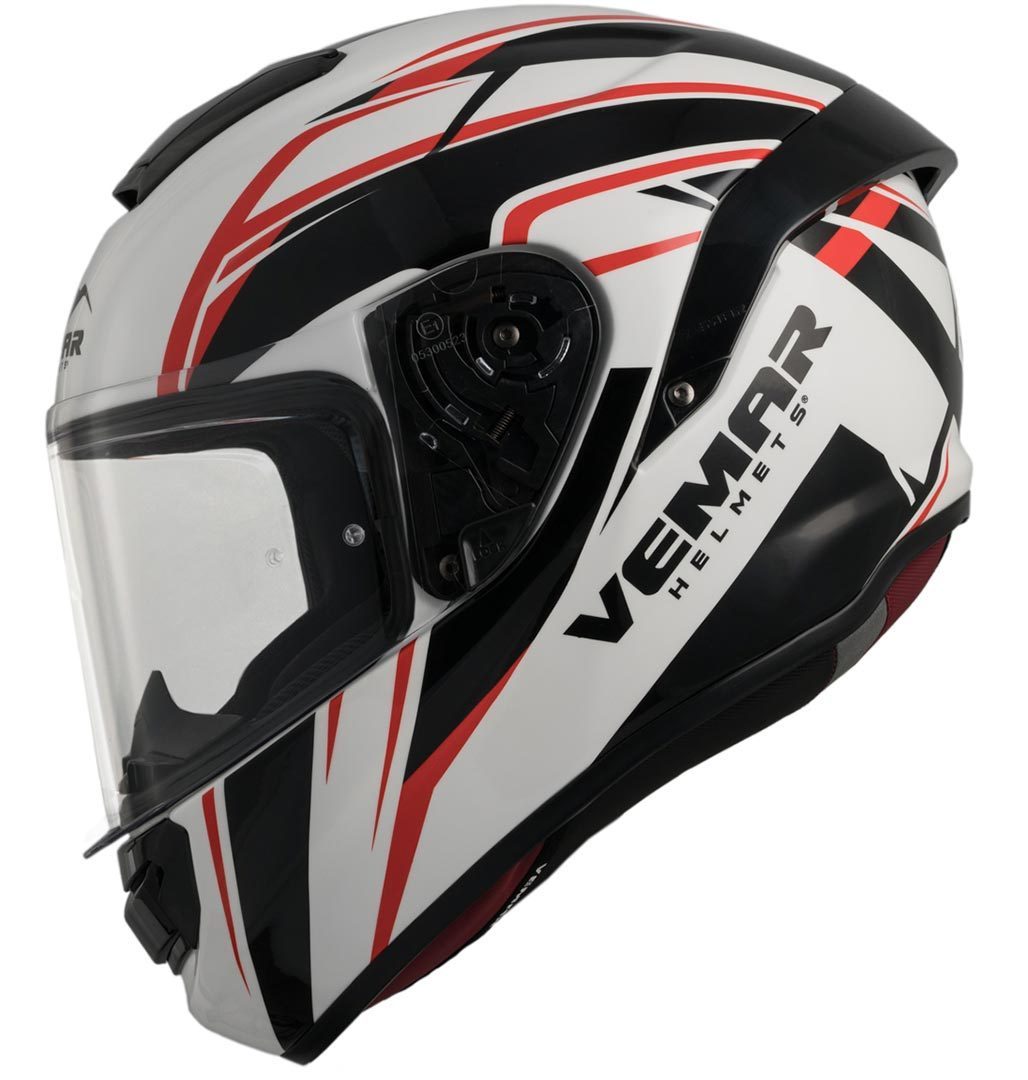 Vemar Hurricane Spark Helmet white/red/black M (57/58) Figure 1