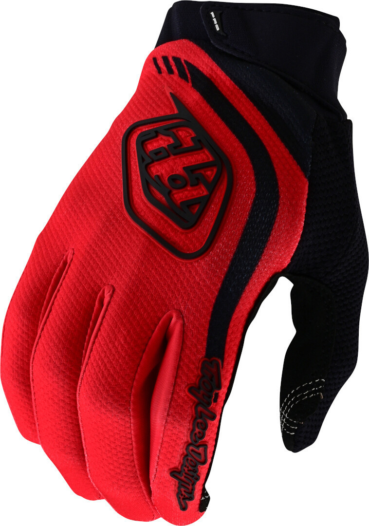 Troy Lee Designs GP Pro Solid Motocross Gloves black/red M Figure 1