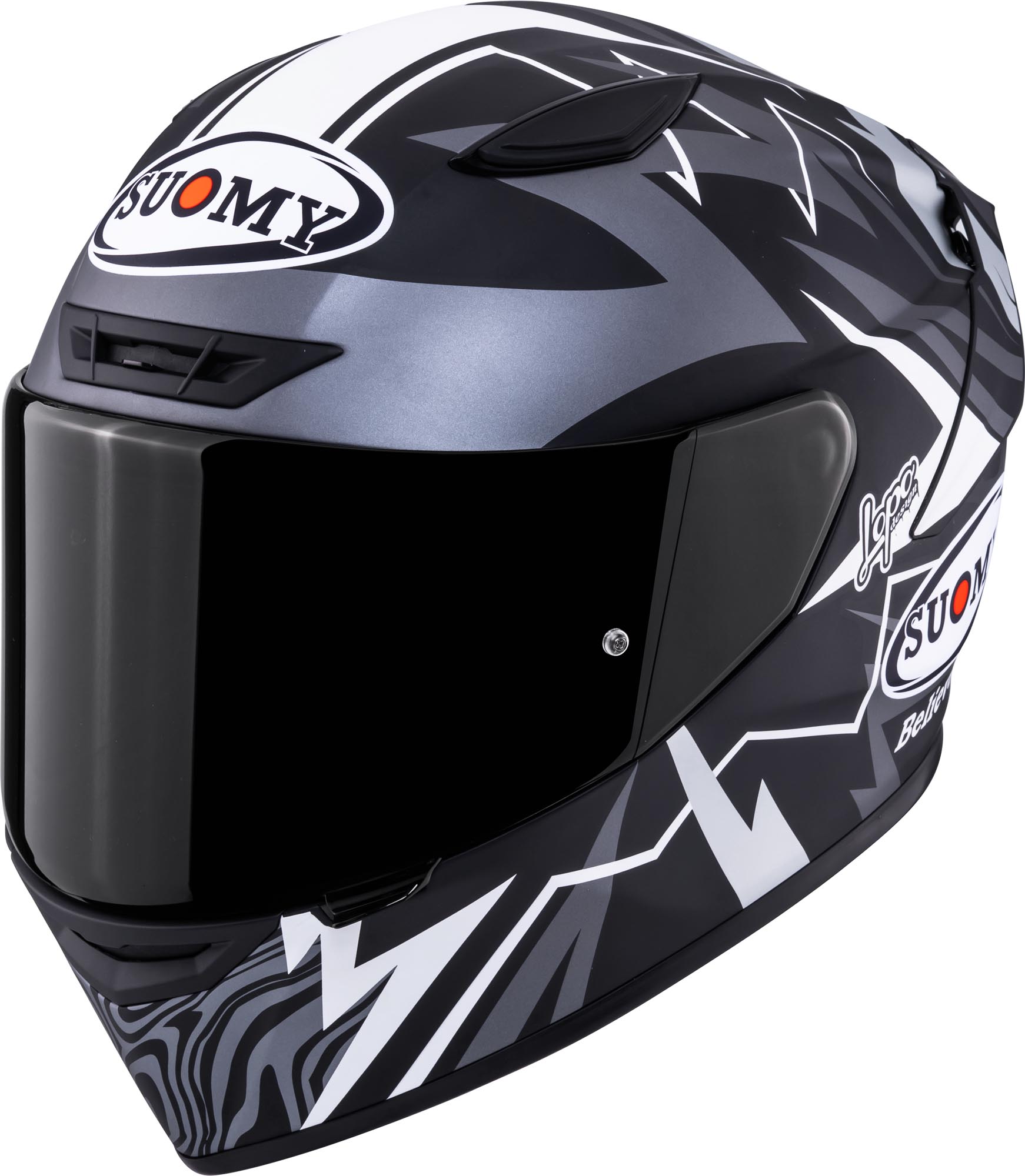 Suomy Track-1 Sam Lowes Replica 2025 Helm schwarz L (59/60) Abbildung 1