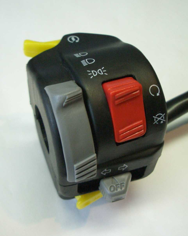 HIGHSIDER smart Switch Unit Universal, Yamaha Atv + Motorcykel, Vänster (1st) Figur 1