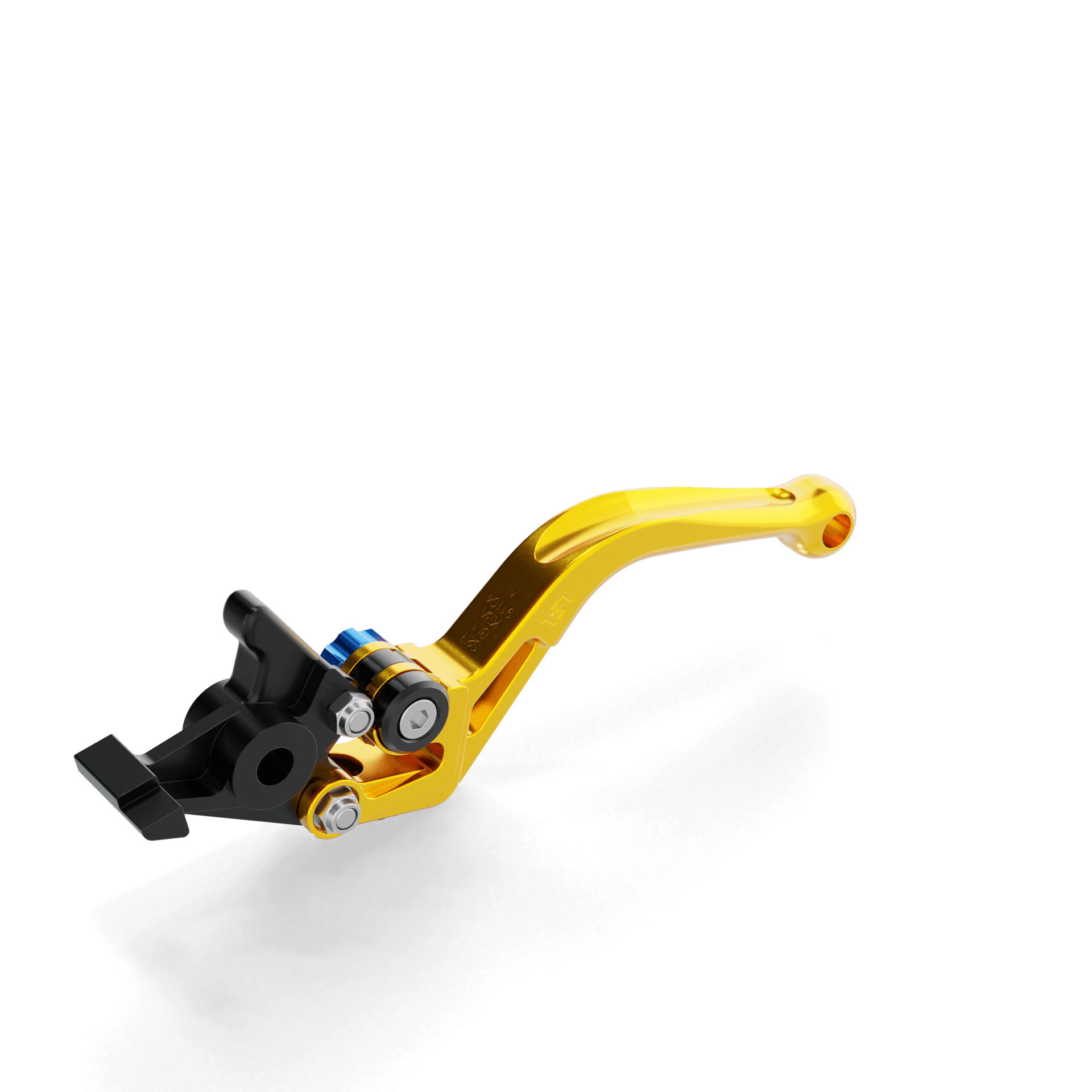 LSL Bremshebel BOW R53R, kurz Guld Blå Figur 1