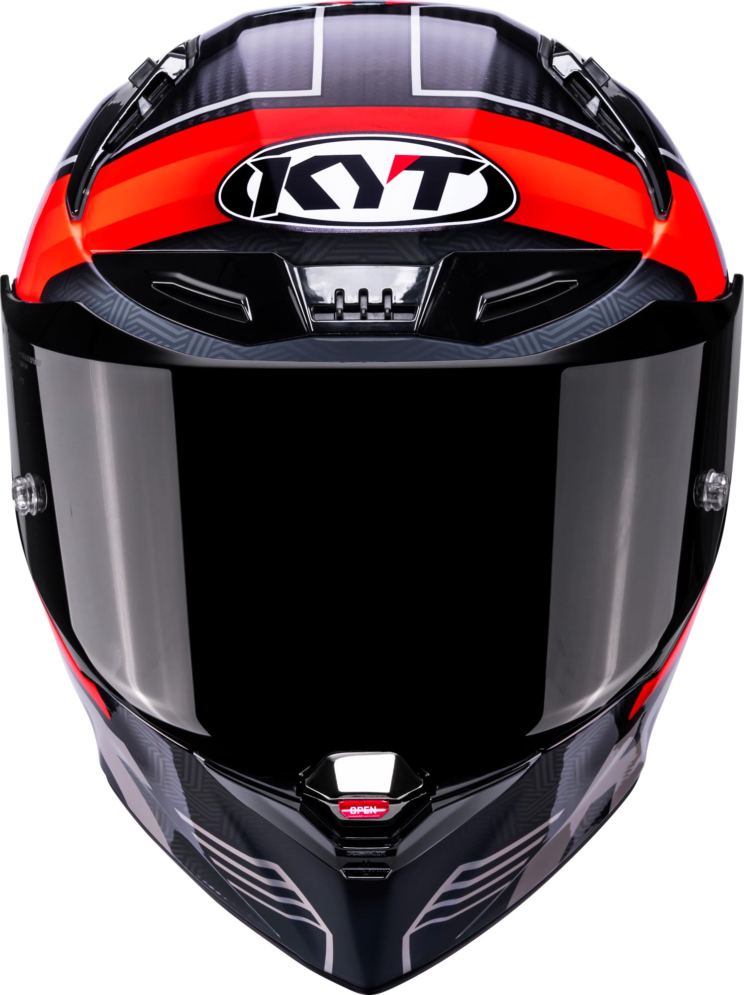 KYT R1R Carbon Accelerator Casque carbone/rouge S (53/54) Figure 8