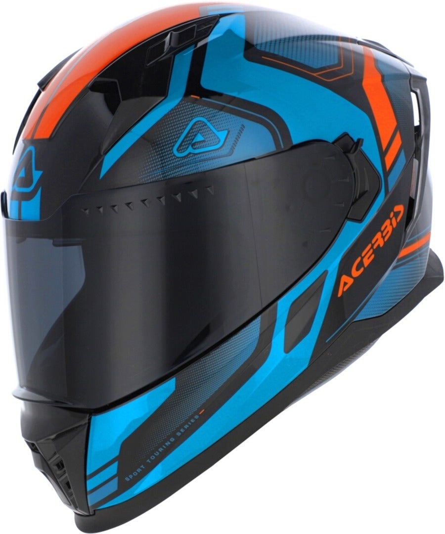 Acerbis X-Way Graphic Helm blauw/oranje Verlies (59/60) Figuur 11