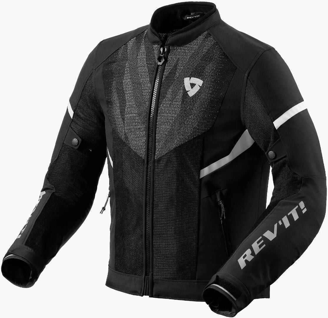 Revit Hyperspeed 2 GT Air Motorcycle Textile Jacket black/white 3XL Figure 1