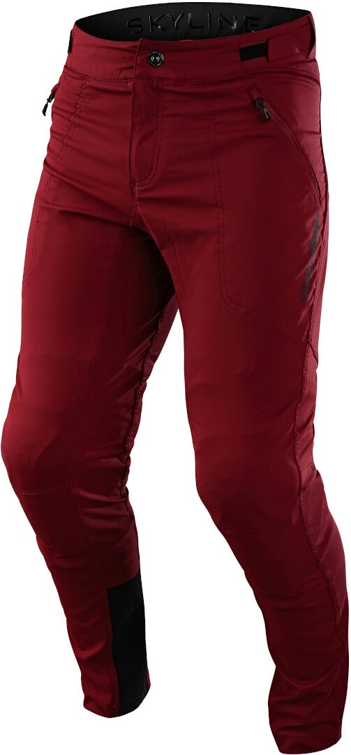 Troy Lee Designs Skyline Fietsbroek Bordeauxrood 36 Figuur 1