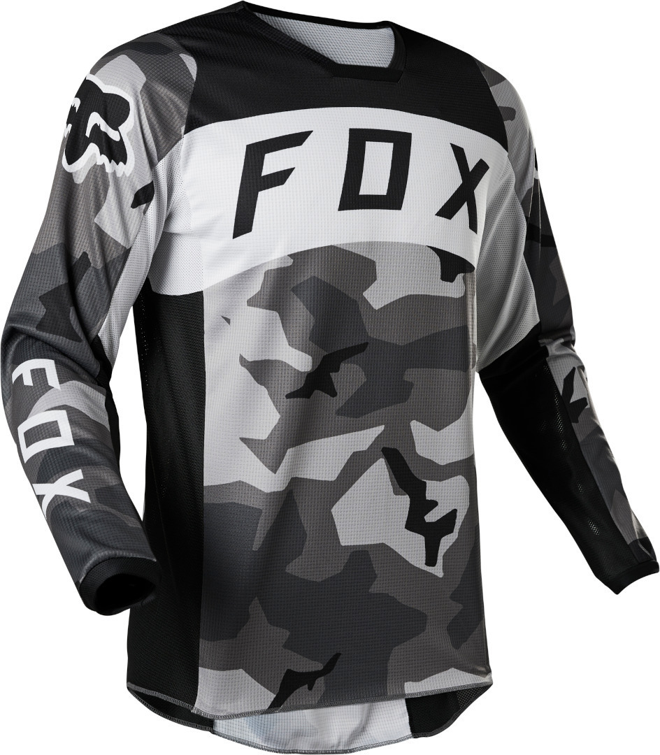 FOX 180 BNKR Motocross trøje sort/camouflage L Figur 1