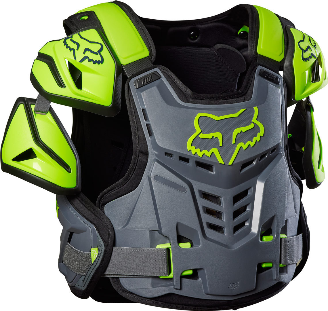 FOX Raptor Vestă de protecție Gri S/M Figura 1