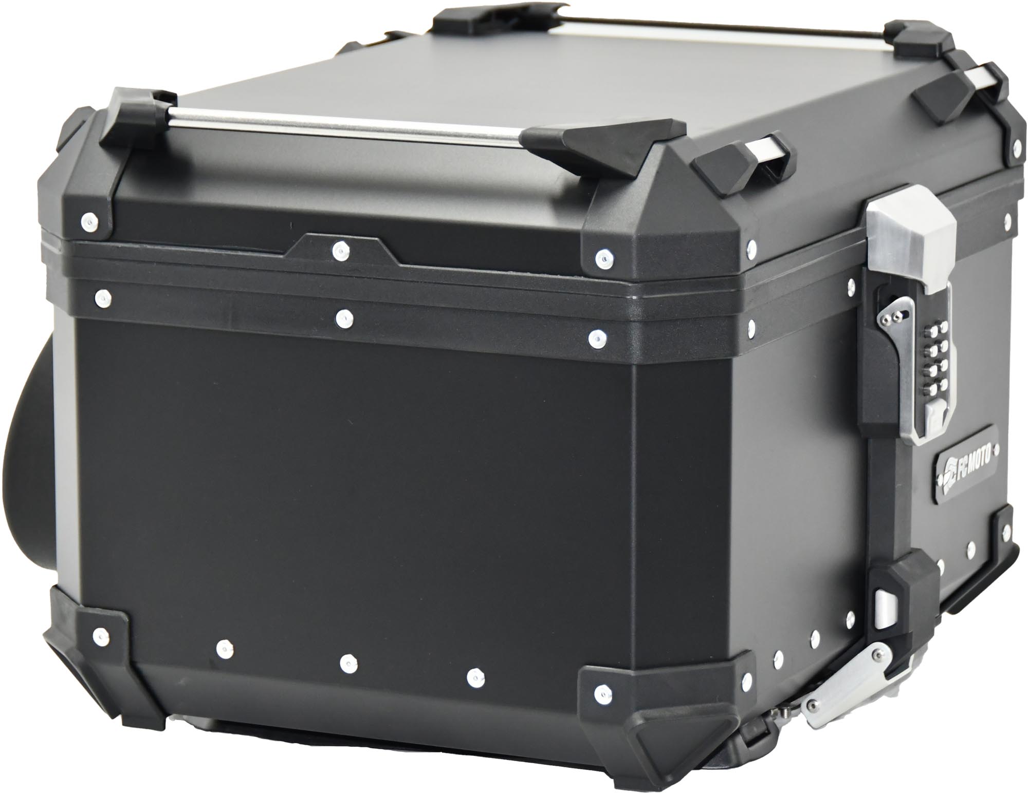 FC-Moto Terreno X PRO Keyless Alu Topcase with adjustable backrest black 55 Ltr. Figure 8