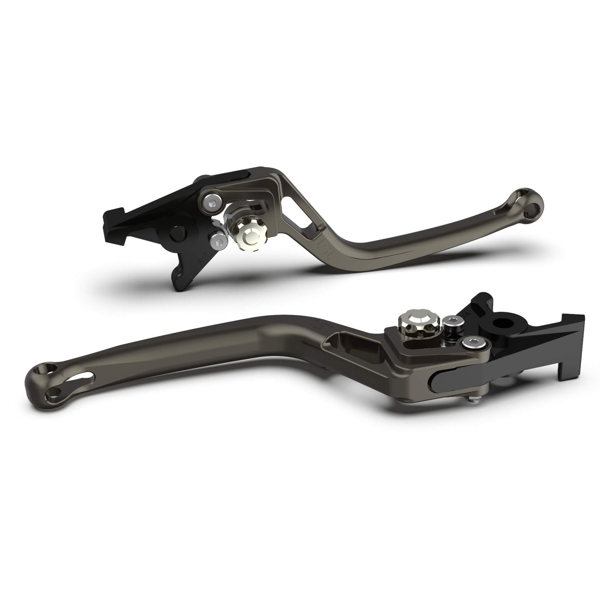 LSL Kupplungshebel BOW L29 anthrazit Silber Abbildung 1