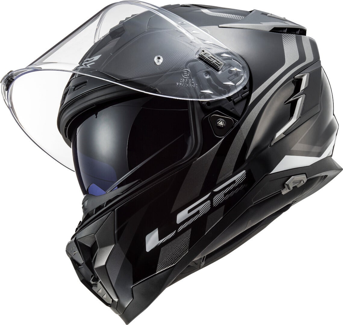 LS2 FF327 Challenger Propeller Helm schwarz/titan XXXL (65/66) Abbildung 8