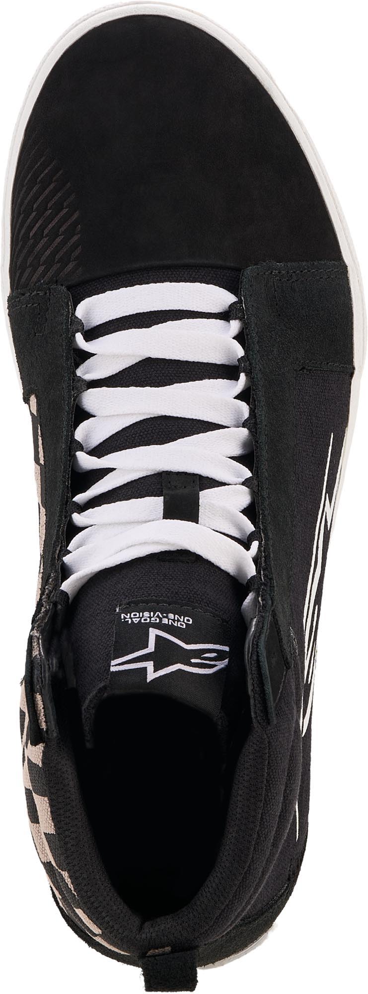 Alpinestars Ride-63 Canvas Motorcykelsko sort/hvid/sand 7 Figur 6
