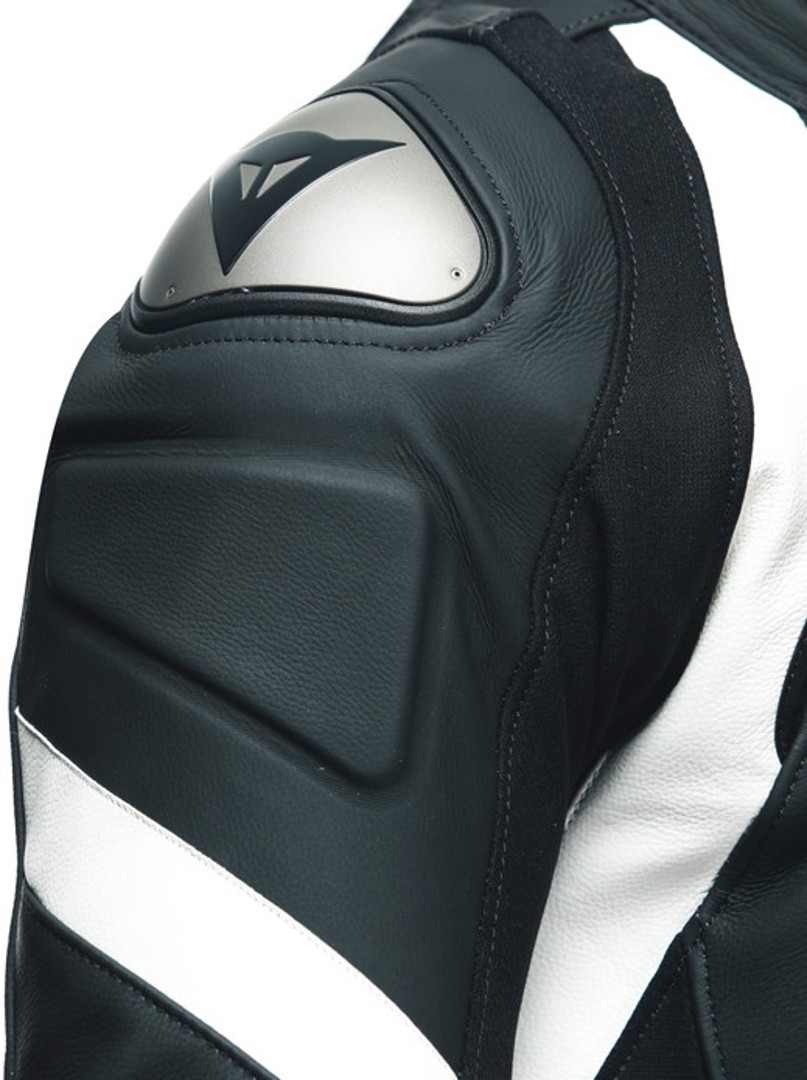 Dainese Avro 4 2-Piece Motorcycle Leather Suit black/white 29 Figure 10