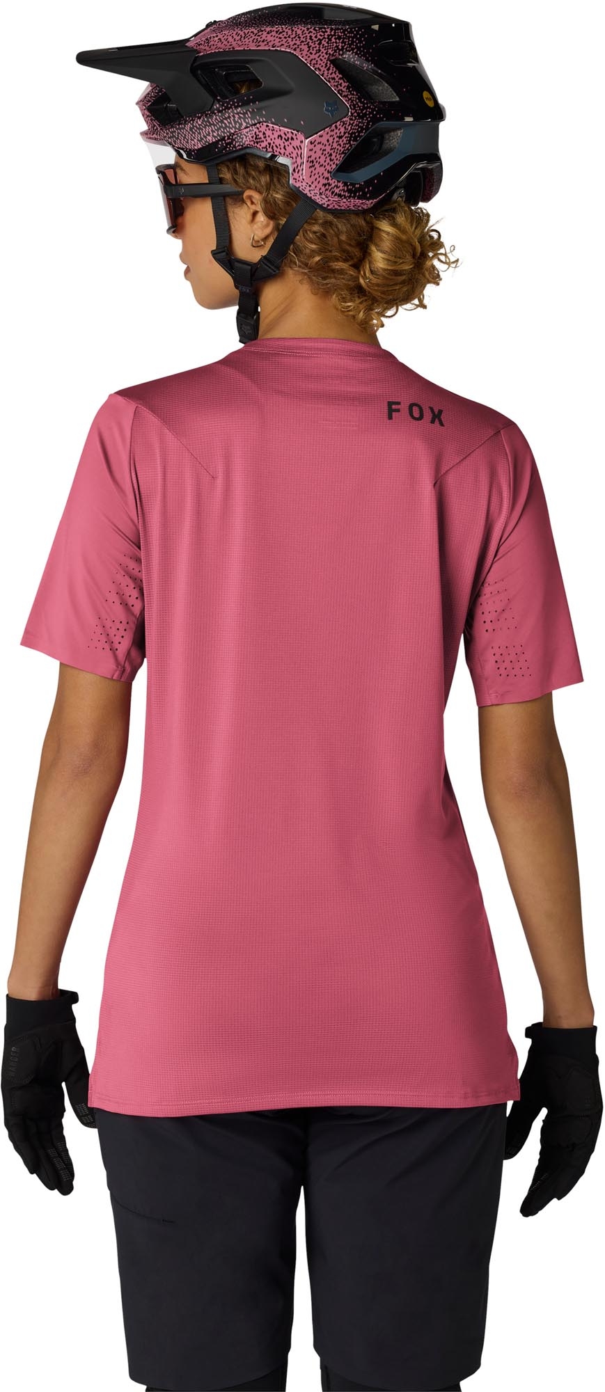 FOX Flexair Ladies Bicycle Jersey hotpink S Figure 4