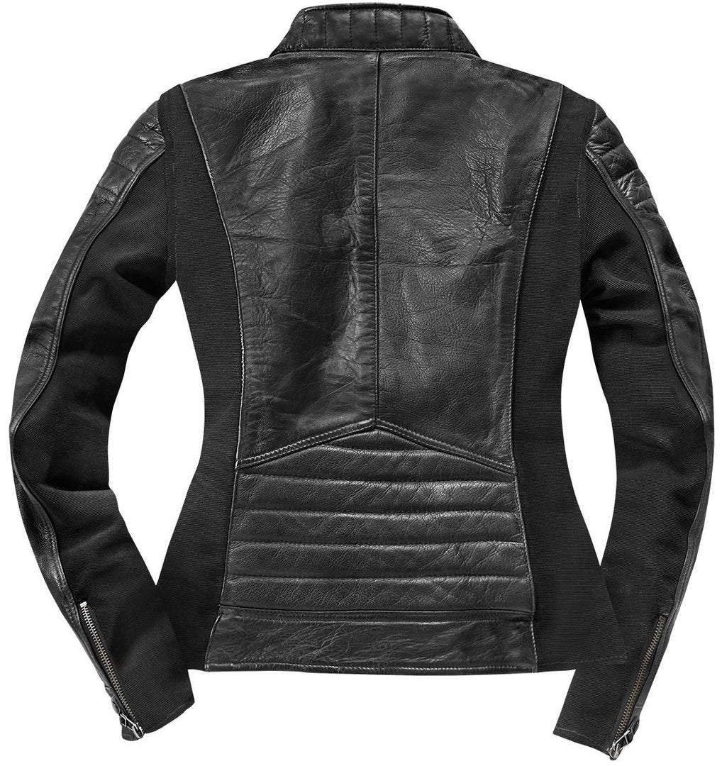 Black-Cafe London Semnan Damen Motorrad Lederjacke schwarz M Abbildung 3
