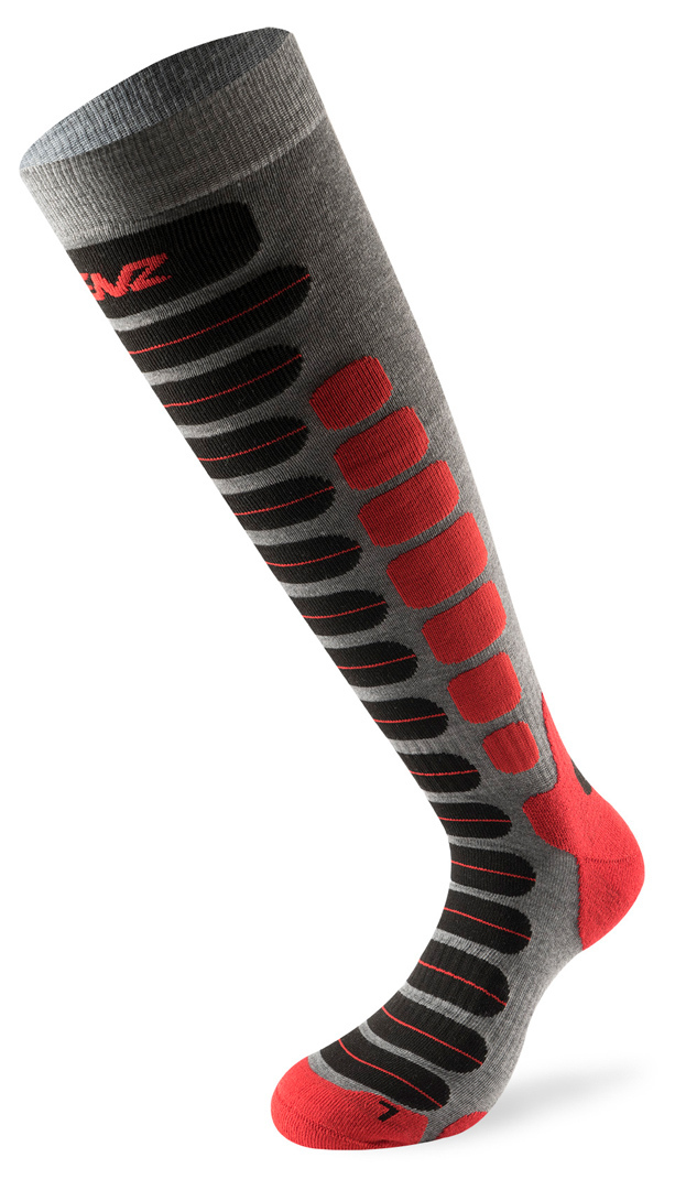 Lenz Skiing 2.0 Socks black/red 42-44 Figure 1