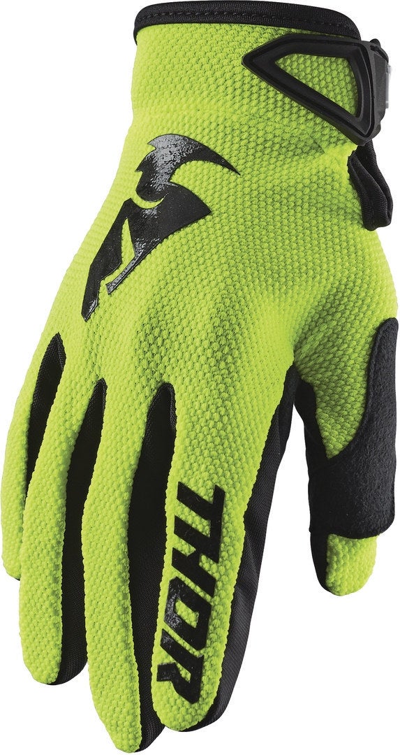Thor Sector Motocross handsker neongul XL Figur 1