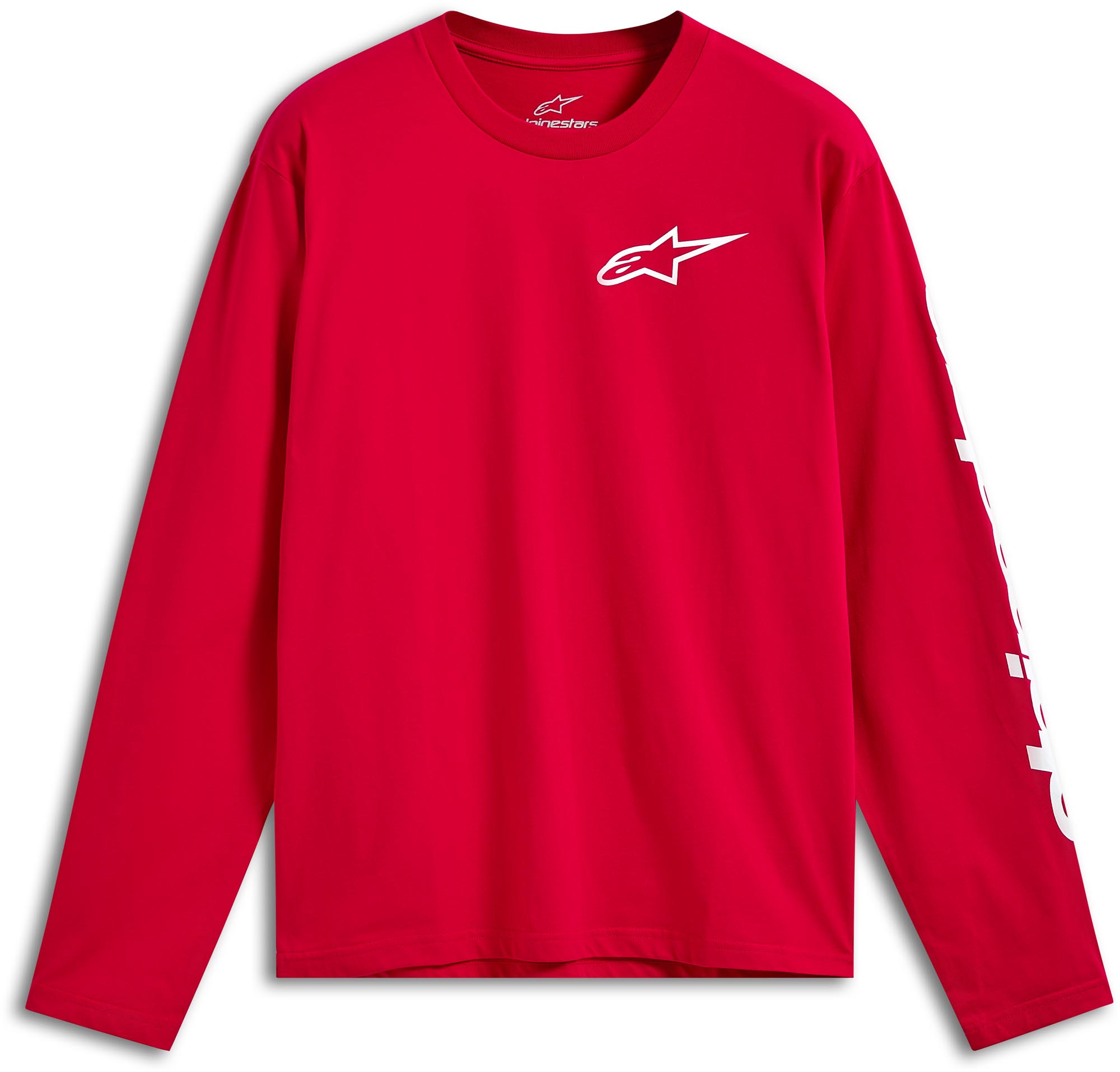 Alpinestars Trackside CSF Langarmshirt rot/weiß L Abbildung 1