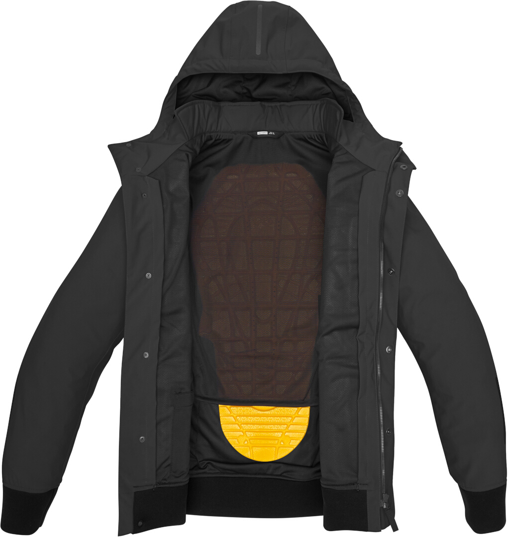 Spidi Riding Parka H2Out waterproof Motorcycle Textile Jacket anthracite 3XL Figure 3