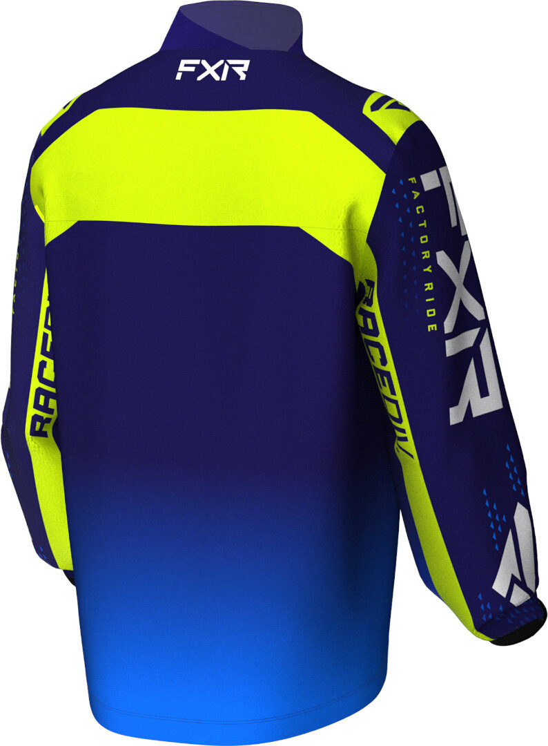 FXR RR Lite Giacca Motocross blu/neon-giallo S Figura 2