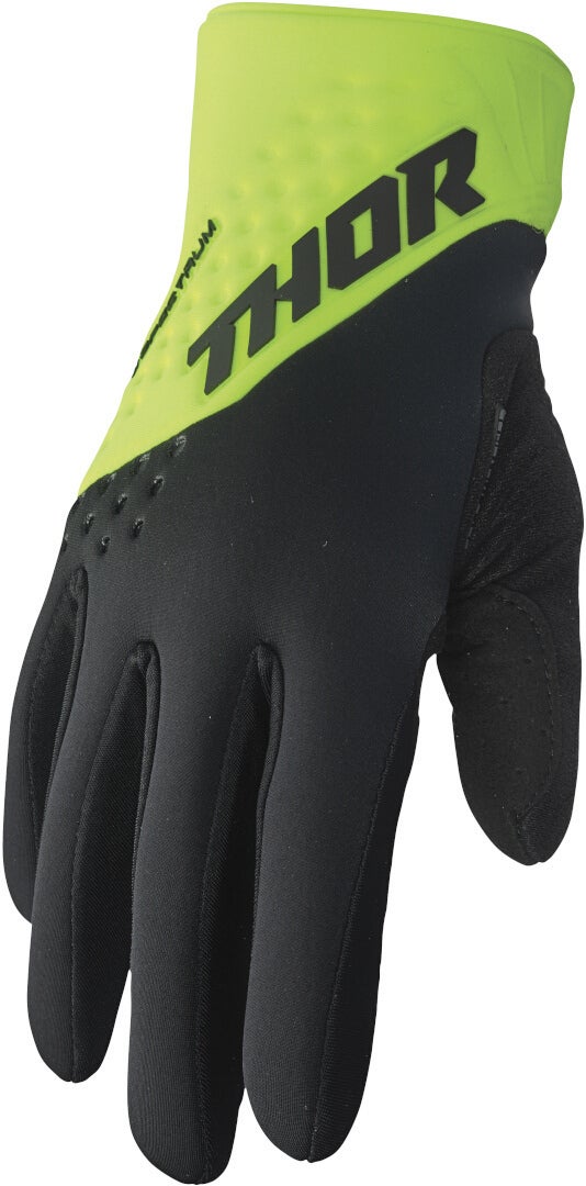 Thor Spectrum Cold Weather Motocross Handsker sort/grøn 2XL Figur 1