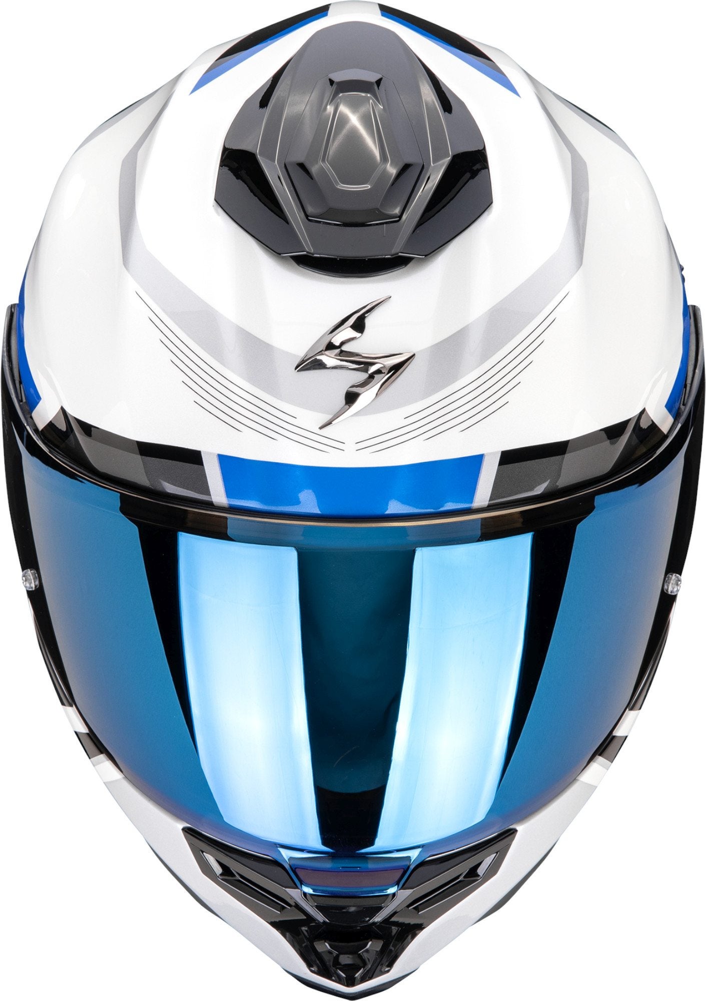 Scorpion Exo-1500 Air Arena Full-Face Helmet white/blue/black XL (61/62) Figure 2