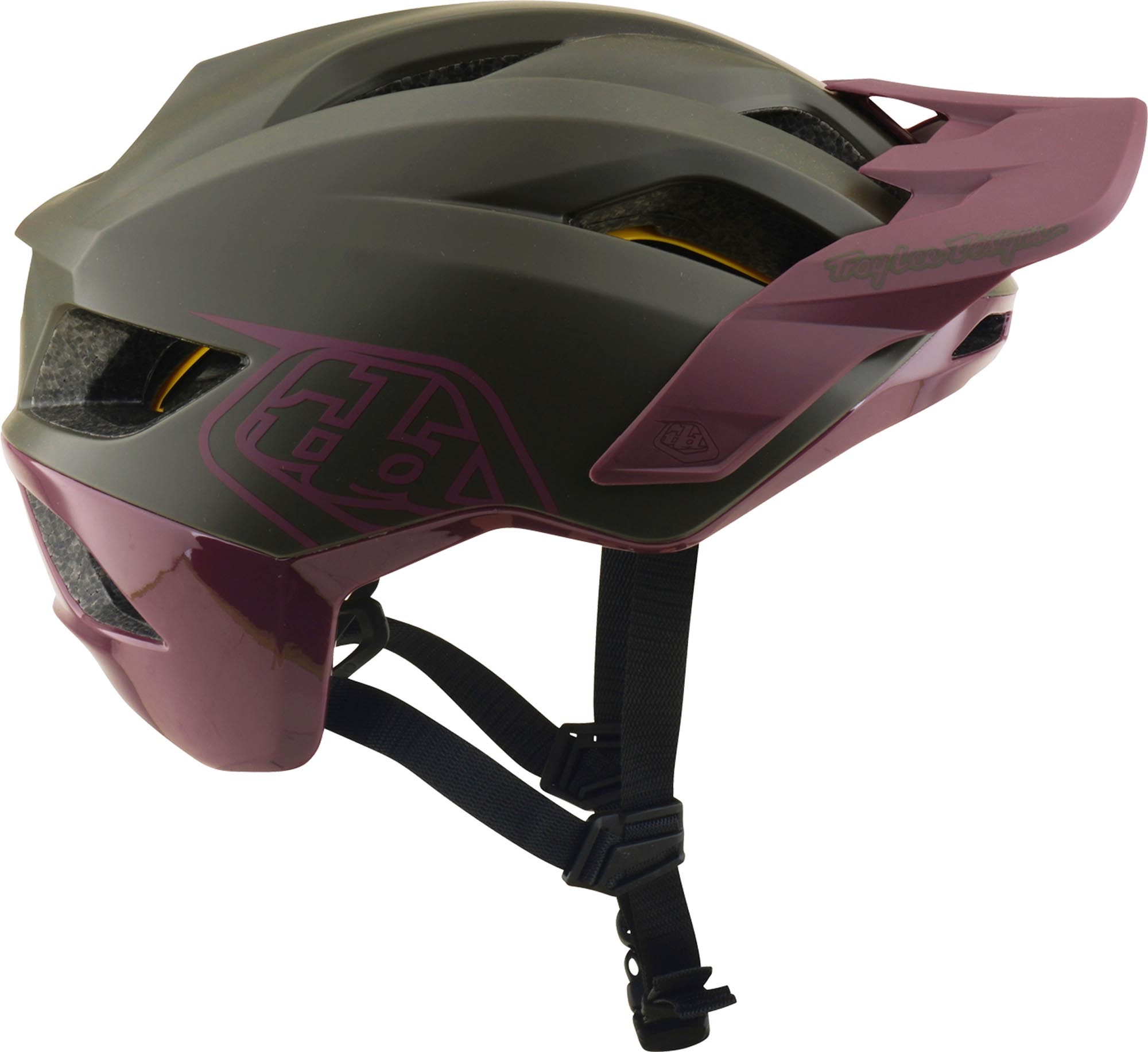 Troy Lee Designs Mips Flowline Point Cască de bicicletă Olive matt M-L (57/59) Figura 3