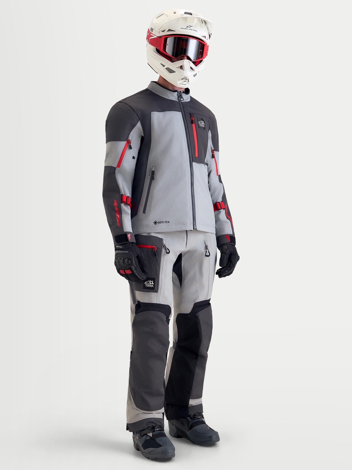 Alpinestars Arenis Gore-Tex waterproof Motorcycle Textile Jacket grey/black XL Figure 13