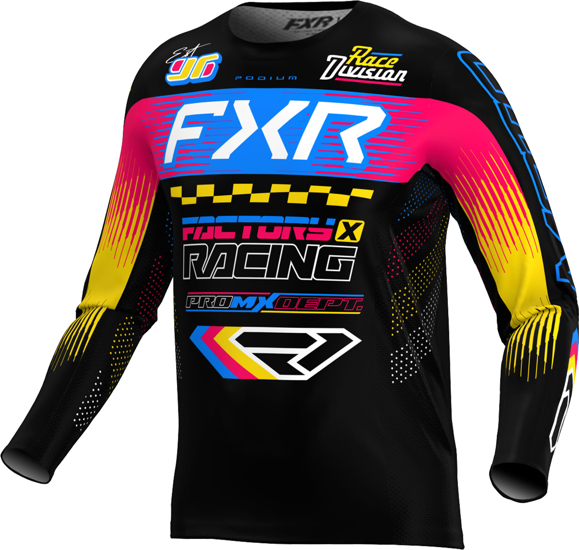 FXR Podium Gladiator Motocross Jersey mehrfarbig M Abbildung 1