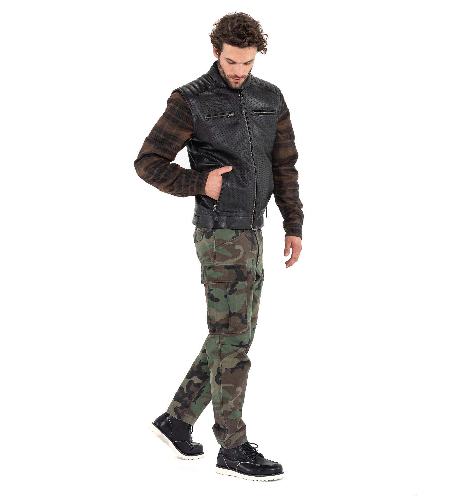 John Doe Regular Cargo 2.0 Mono Jeans de motocicleta 38/32 Figura 9