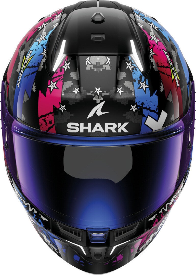 Shark Skwal i3 Hellcat Přilba černá/modrá XXL (63/64) Obrázek 2