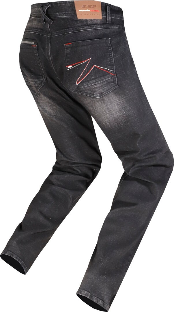 LS2 Dakota Motorcycle Jeans black XL Figure 2