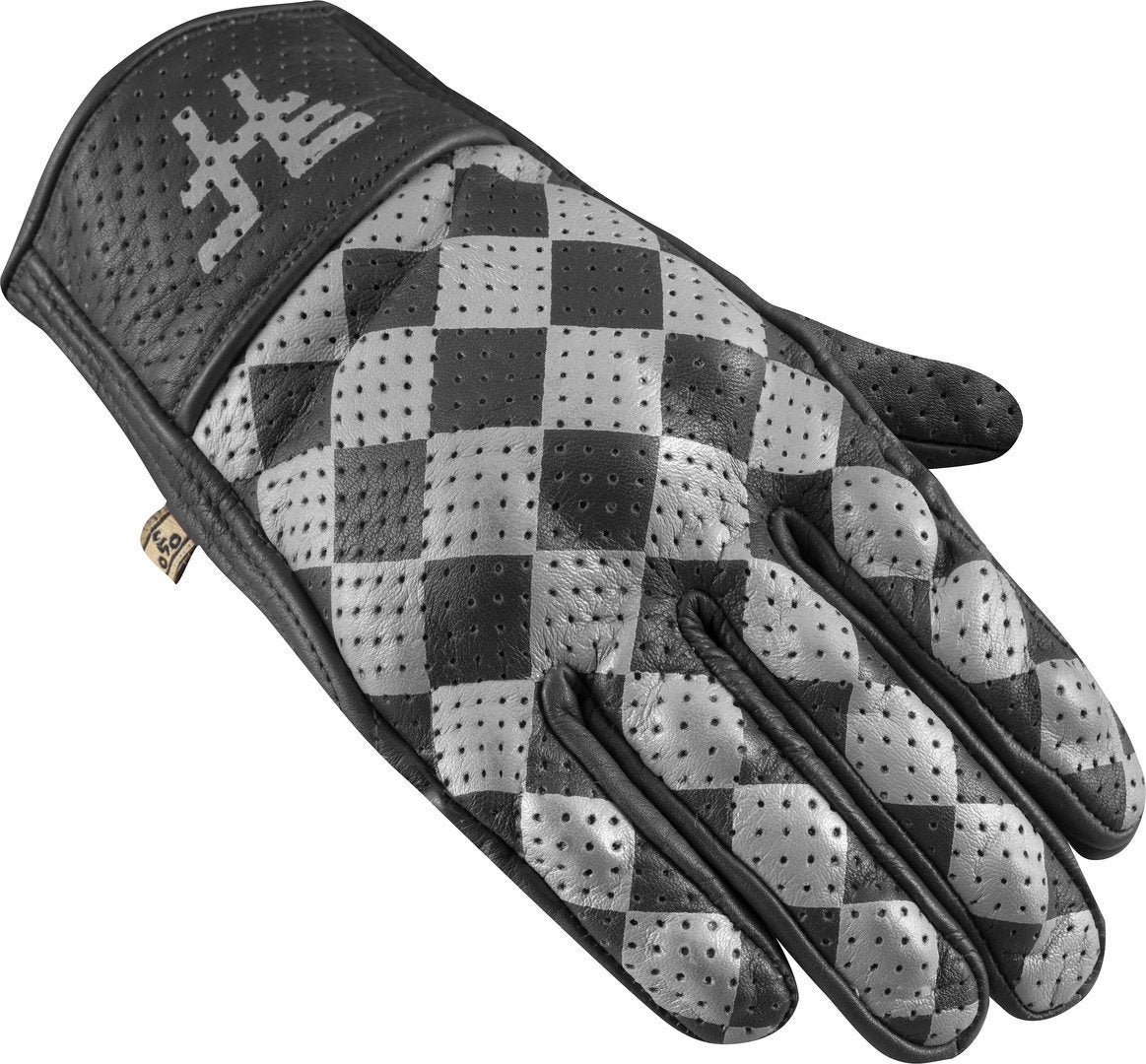 HolyFreedom Bullit Perforated Motorcykel handsker sort/grå M Figur 1