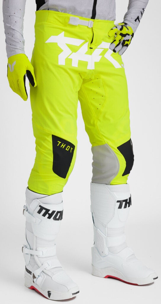 Thor Sportmode Riot Motocross bukser gul/sort 30 Figur 9