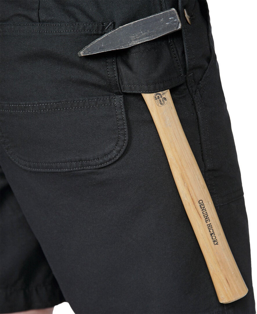 Carhartt Rugged Flex Relaxed Fit Canvas Ladies Salopette courte noir M Figure 3