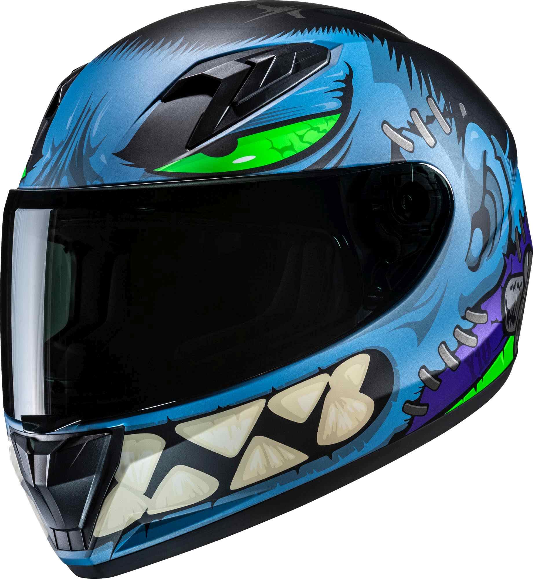 HJC Y10 Frank Casco juvenil azul/negro/blanco Y/M (50/51) Figura 1