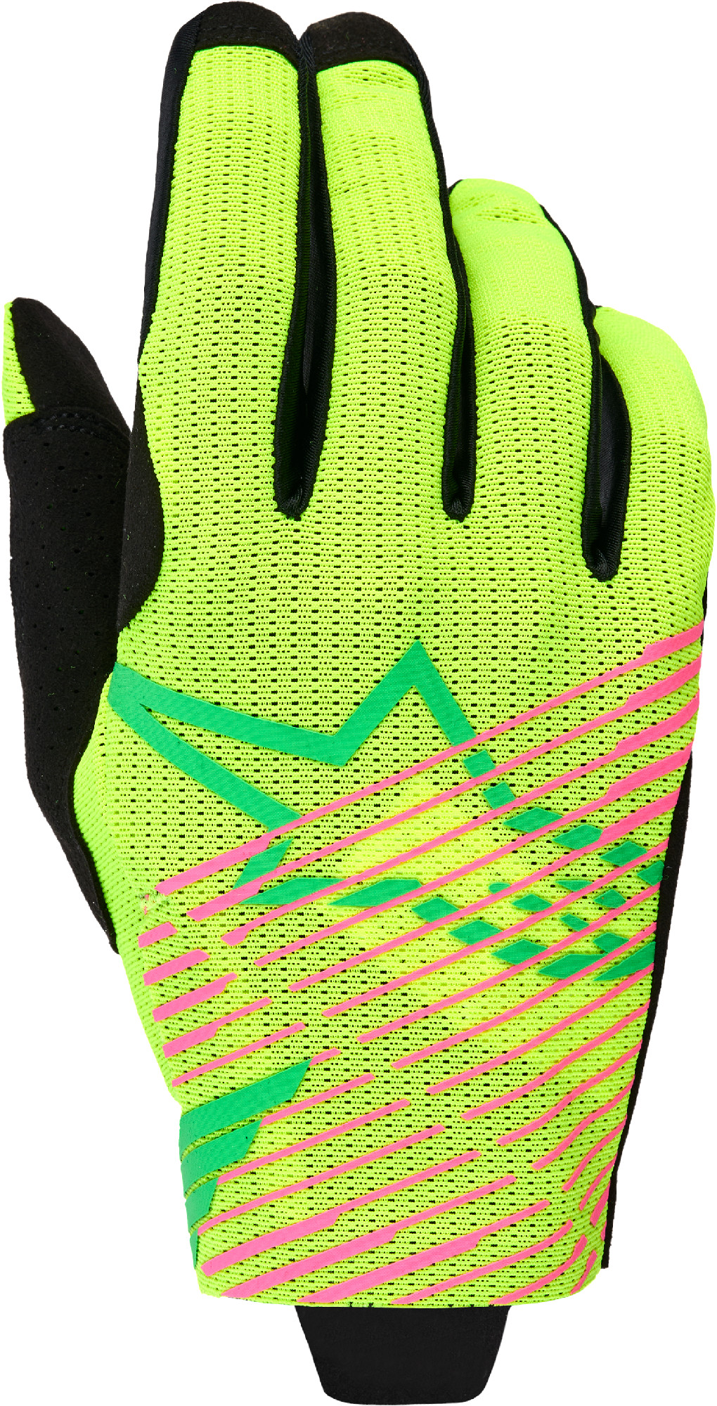 Alpinestars Radar Pro Mănuși de motocross verde/galben/roz XL Figura 1