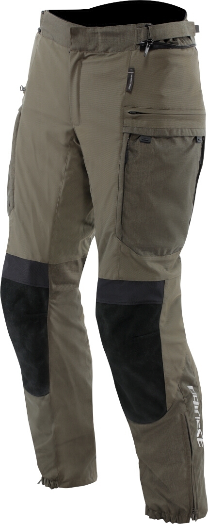 Dainese Springbok 3L Absoluteshell Motorcycle Textile Pants olive/black 52 Figure 1