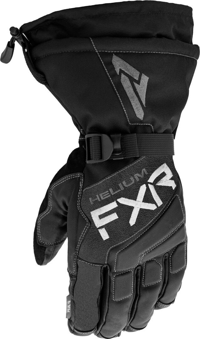 FXR Hybrid Helium Leather Gauntlet Snescooter handsker L Figur 1