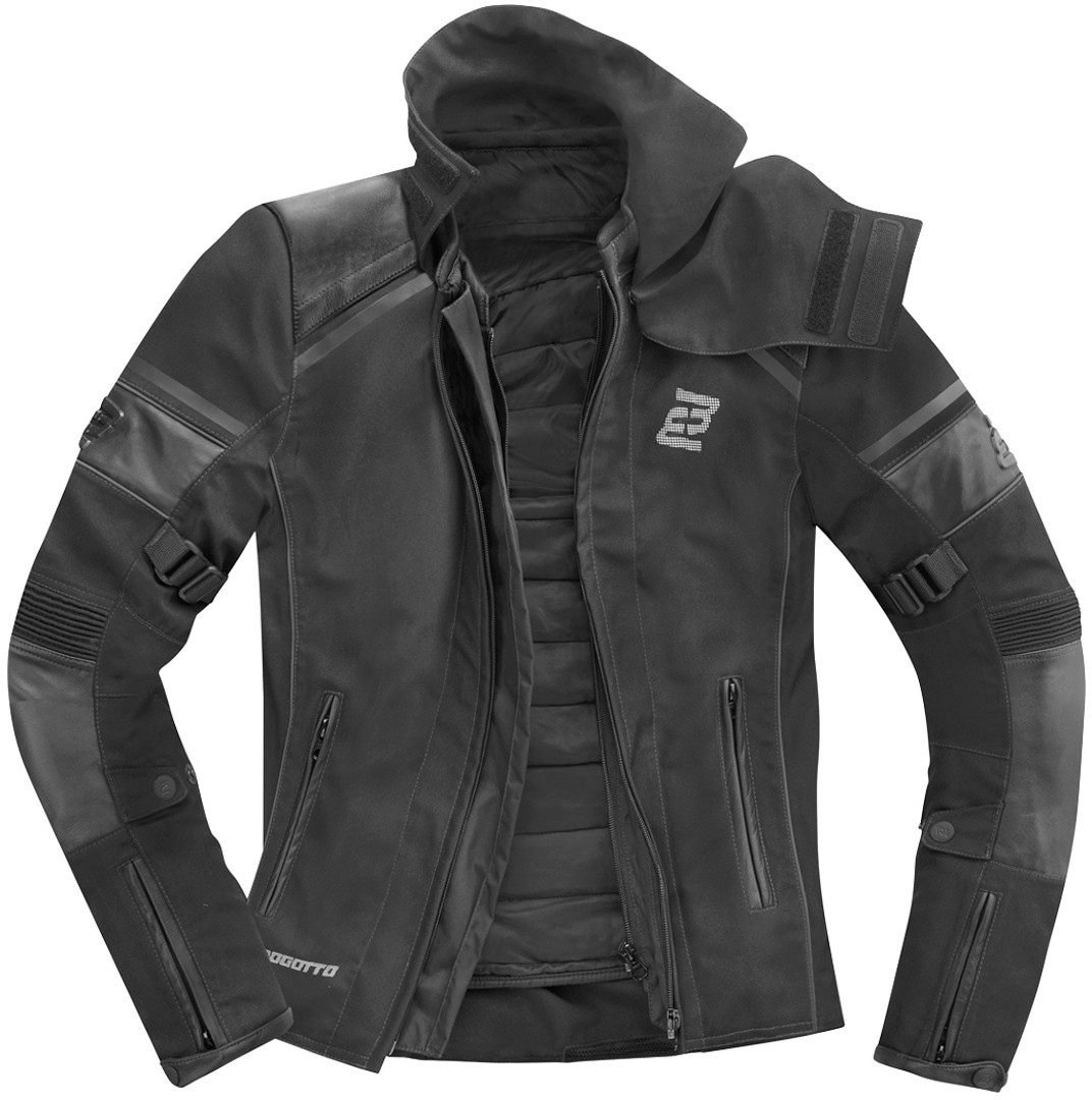 Bogotto Blizzard-X waterproof Motorcycle Textile Jacket black L Figure 2