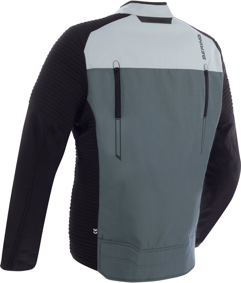 Bering Crosser waterproof Motorcycle Textile Jacket black/grey 3XL Figure 2